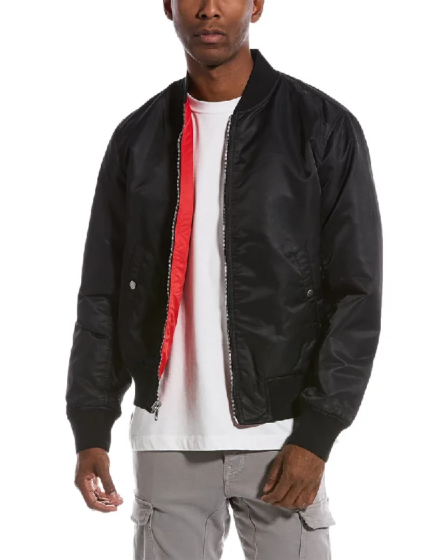 Men's performance softshell jacket-rag & bone Lunar Year Reversible Manston Bomber Jacket