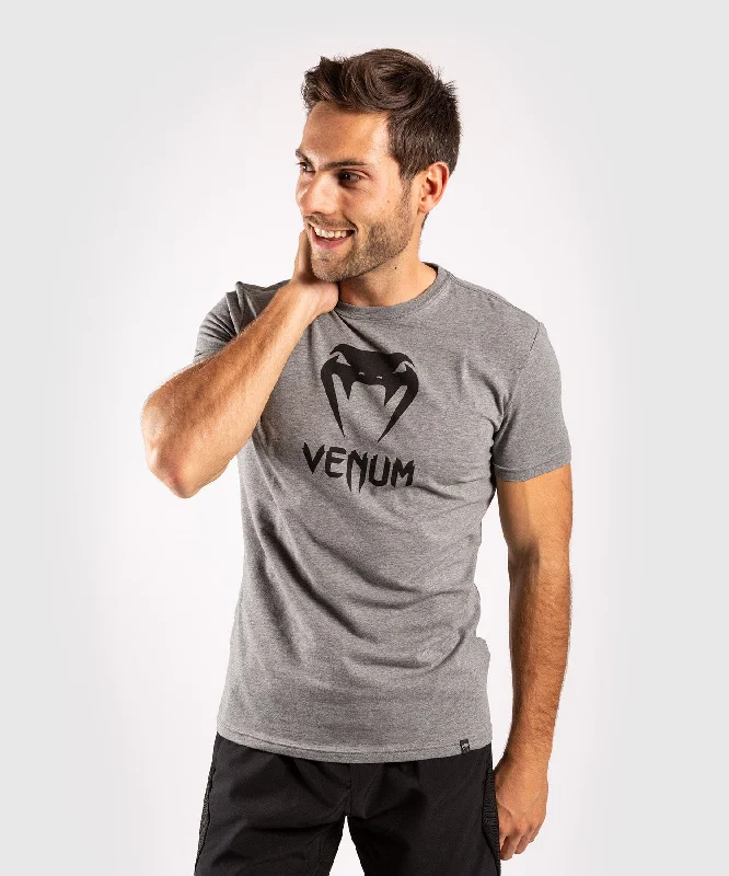 Men's thermoregulating t-shirt-Venum Classic T-shirt - Heather Grey