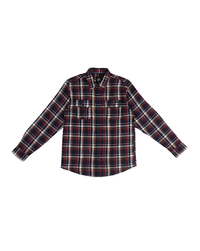 Men's fashionable office wear shirt-Midway Flannel