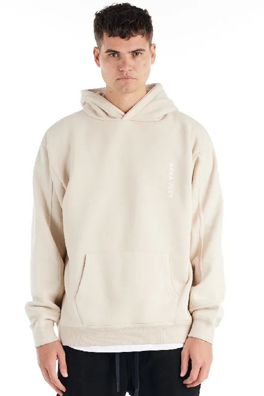 Men's casual hoodie-nANA jUDY Mens Airlie Hood- Bone