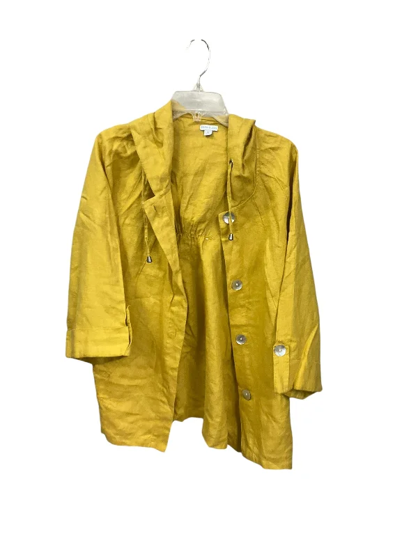 Men's quick-dry raincoat-Jacket Other By Sigrid Olsen In Yellow, Size: L