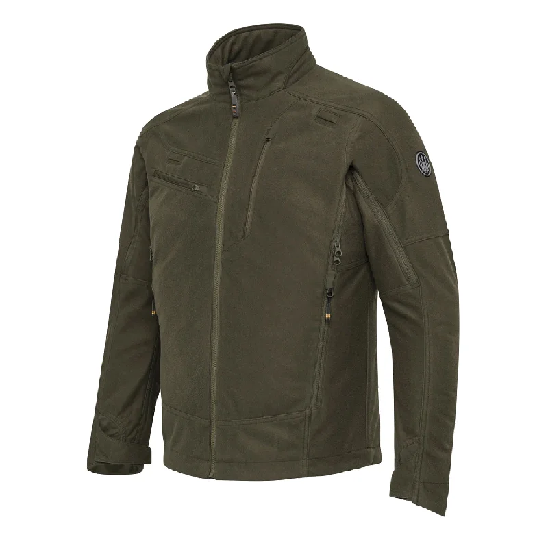 Men's cooling utility jacket-Beretta Matajur Windblock Jacket Green Moss