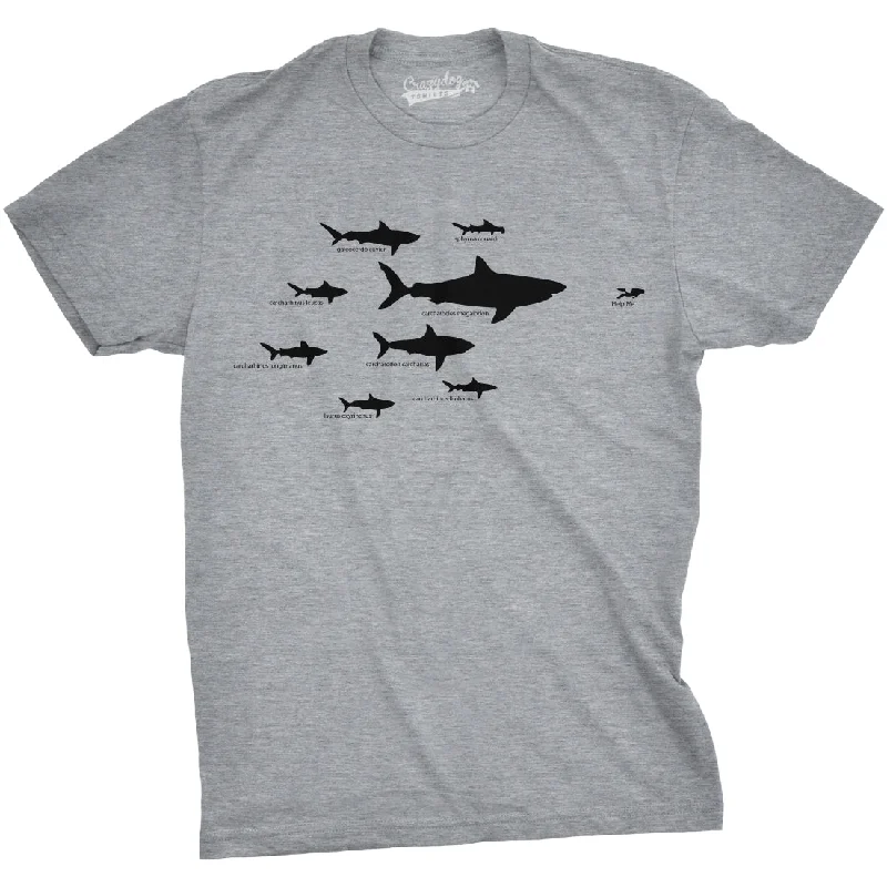 Light Heather Grey - Shark Hierarchy