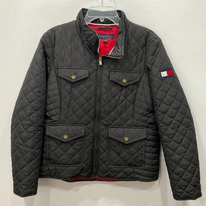 Men's summer utility coat-Jacket Puffer & Quilted By Tommy Hilfiger In Black, Size: Petite L