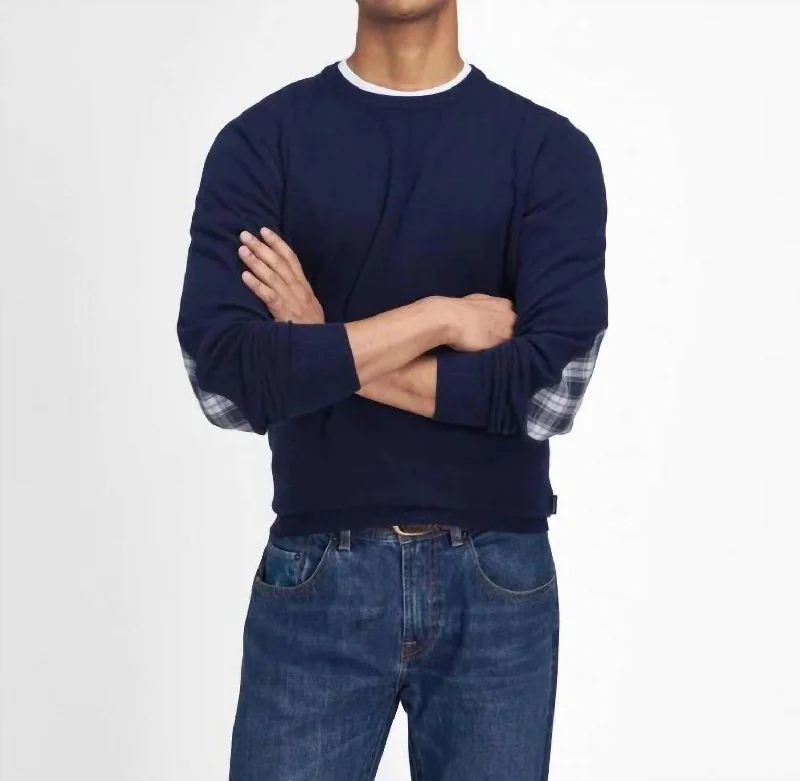 Men's club knit-Marlow Sweater In Navy