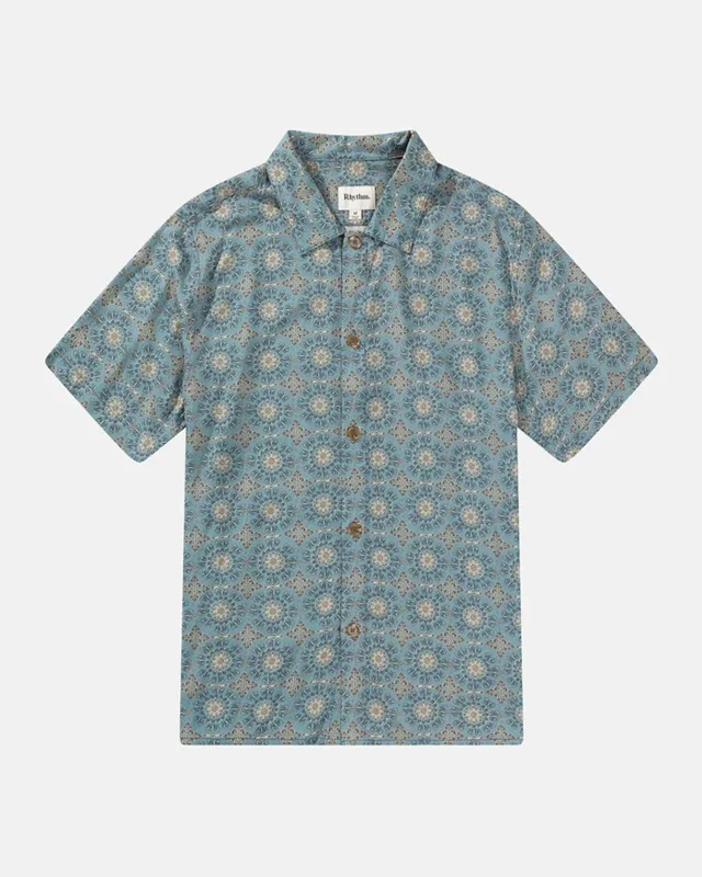 Men's eco-conscious travel wear shirt-Tulum S/S Shirt