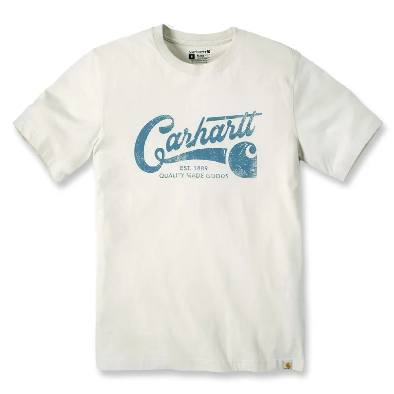 Men's graphic print t-shirt-Carhartt Men's Relaxed Fit Lightweight Graphic Short Sleeve T-Shirt