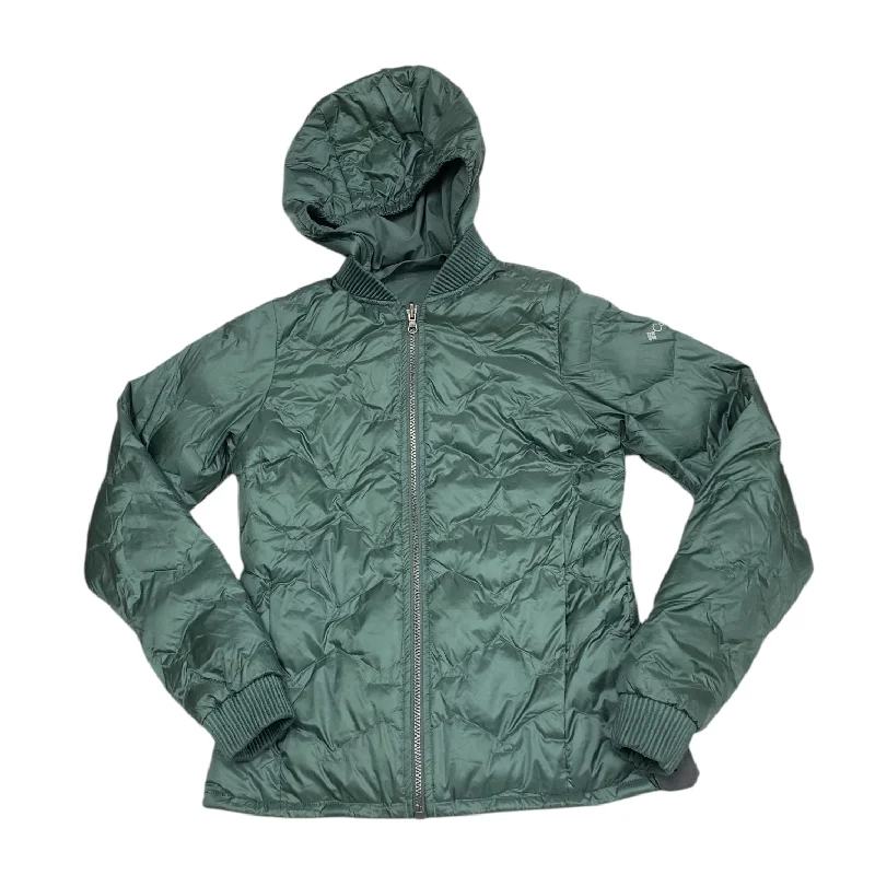 Men's breathable hiking jacket-Jacket Puffer & Quilted By Columbia In Green, Size: Xs