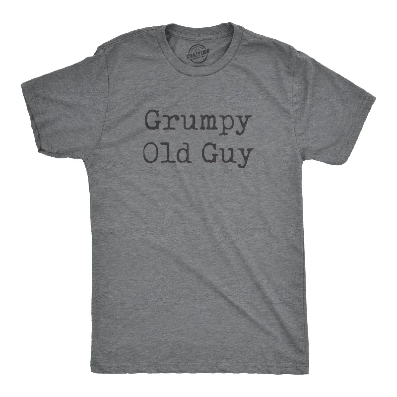 Men's super-soft jersey t-shirt-Grumpy Old Guy Men's T Shirt