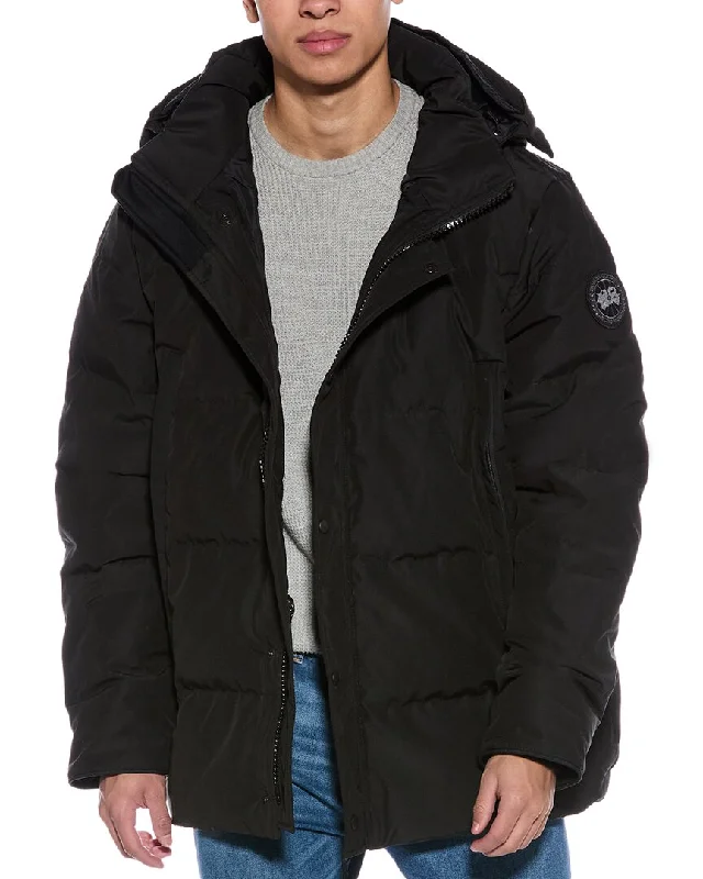 Men's sustainable raincoat-Canada Goose Wyndham Parka