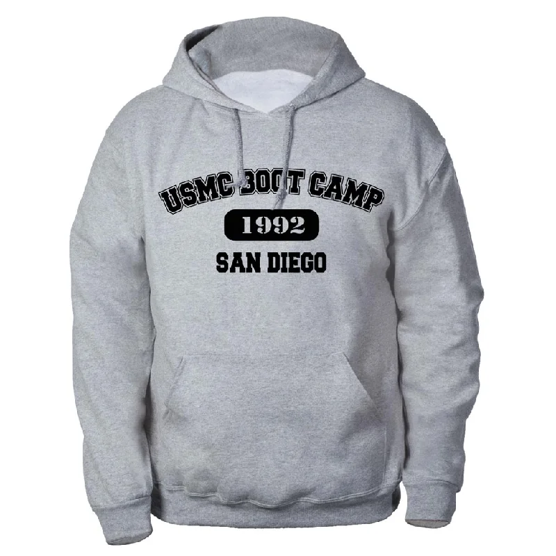 Men's summer hoodie-USMC Boot Camp Hoodie