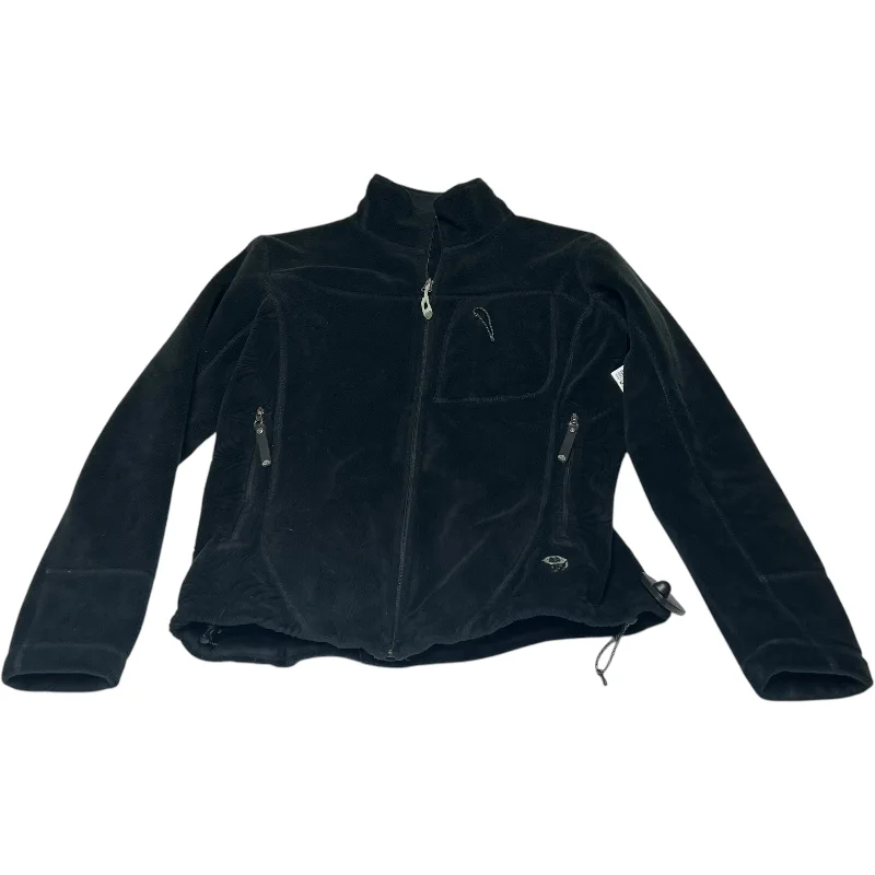 Men's wrinkle-resistant fleece jacket-Jacket Fleece By Mountain Hardwear In Black, Size: S