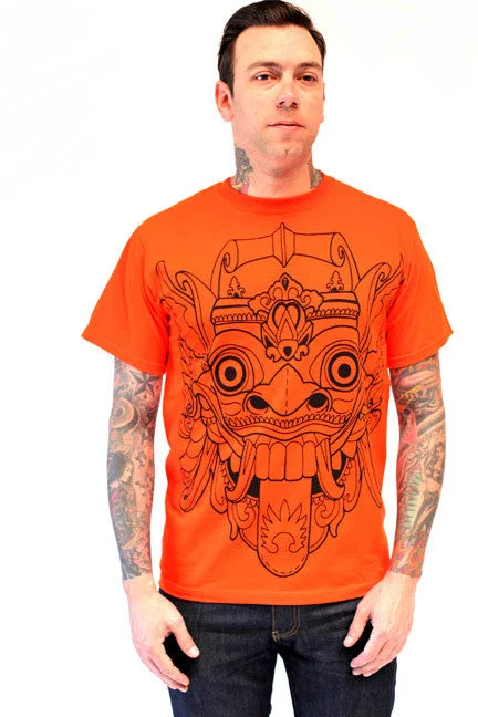 Men's super-soft jersey t-shirt-Bali Mask  M-289