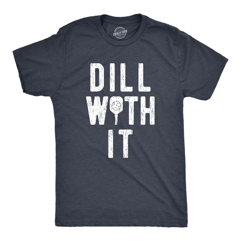 Men's seamless t-shirt-Dill With It Men's T Shirt