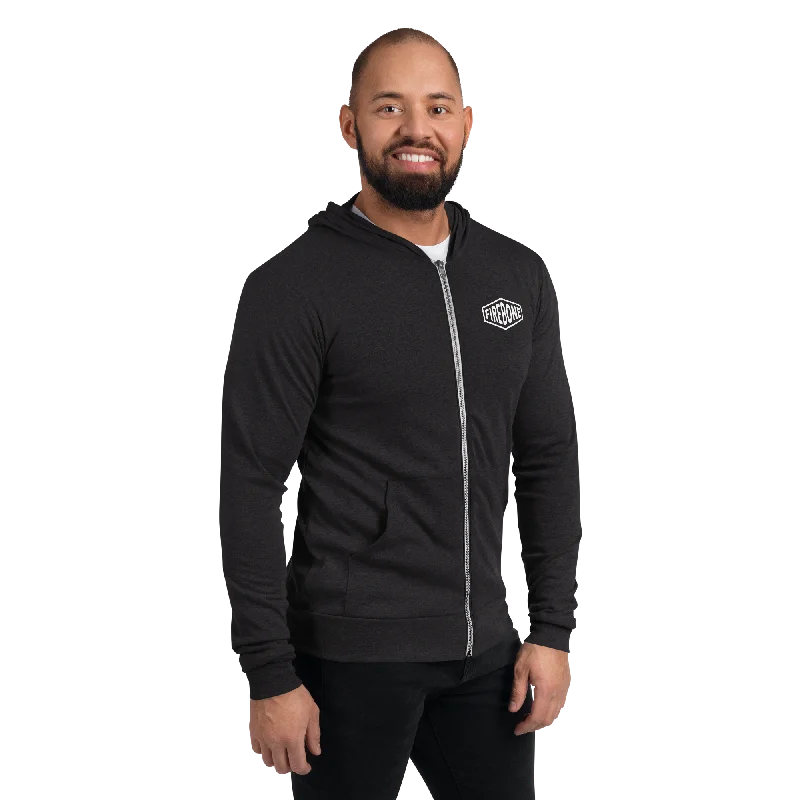 Men's performance hoodie-Race Engine 68 - Zip hoodie