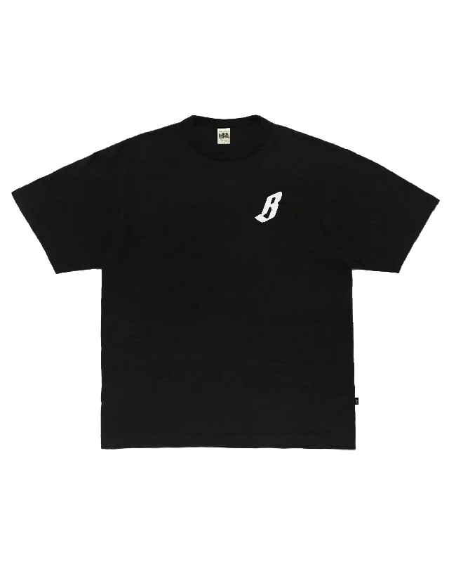 Men's fashion-forward t-shirt-Japanse Arch Logo Slub Tee