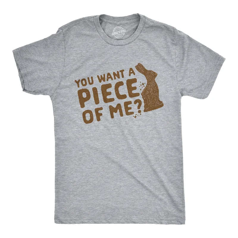 Men's unique design t-shirt-You Want A Piece Of Me? Men's T Shirt