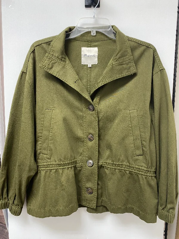 Men's high-stretch travel jacket-Jacket Other By Madewell In Green, Size: S