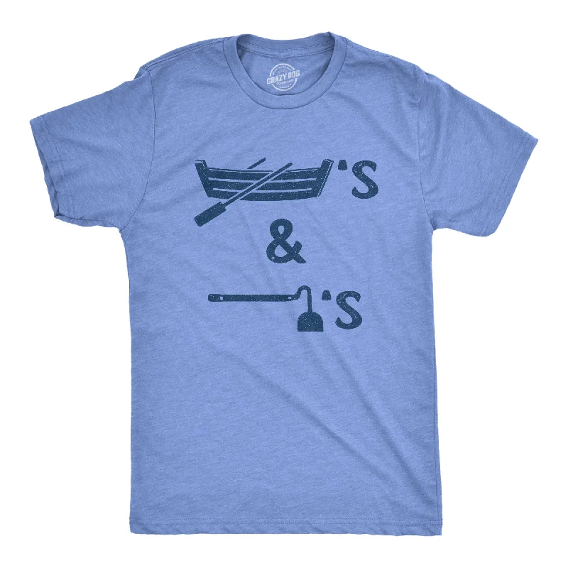 Men's relaxed fit t-shirt-Boats And Hoes Men's T Shirt