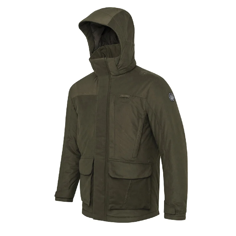 Men's relaxed fit field coat-Beretta Mull Insulated Jacket Green Moss