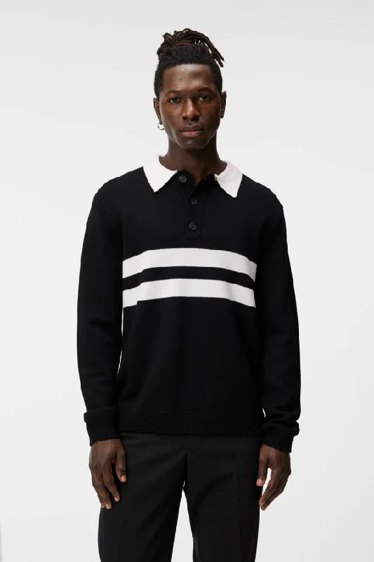 Men's fleece sweater-Patrik Rugby Knit