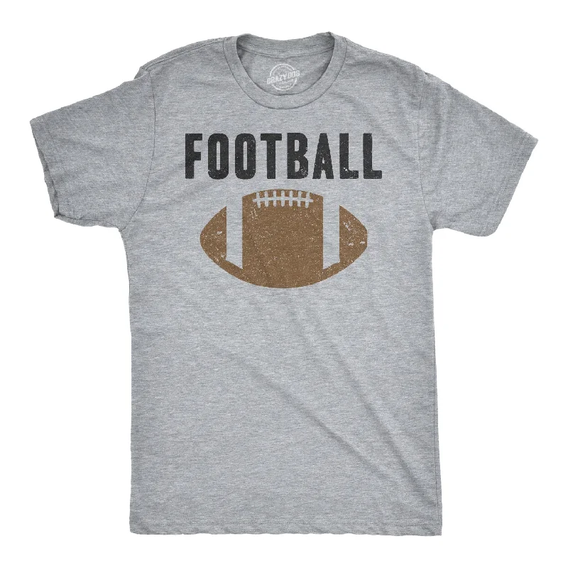 Men's silky-soft t-shirt-Vintage Football Men's T Shirt