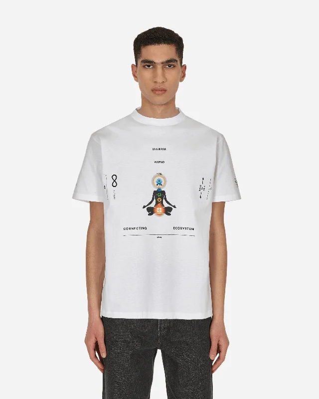 Men's seamless t-shirt-Inner Connection T-Shirt White