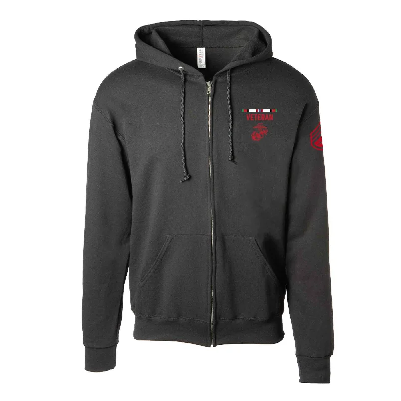 Men's fashion-forward hoodie-Choose Your Conflict and Rank Full Zip Hoodie