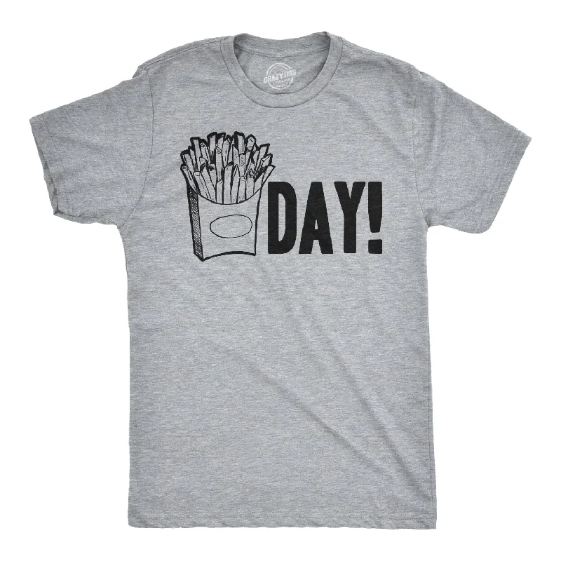 Men's high-performance t-shirt-Fry Day French Fry Men's T Shirt