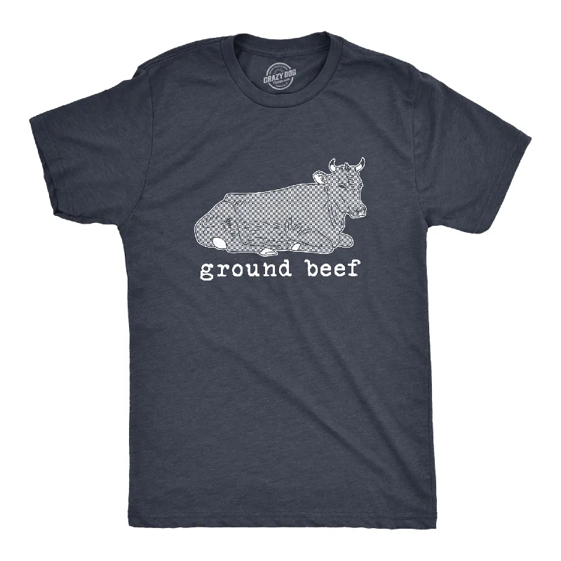 Men's moisture-control t-shirt-Ground Beef Men's T Shirt