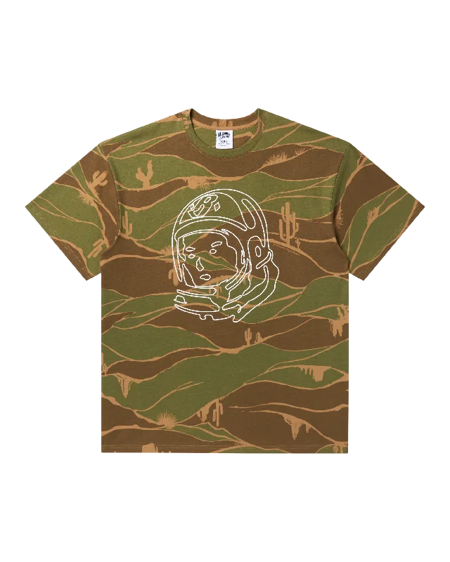 Men's organic cotton t-shirt-Helmet Camo Tee