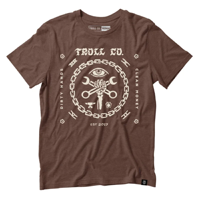 Men's athletic performance t-shirt-Troll Co. Men's Voodoo Graphic T-Shirt